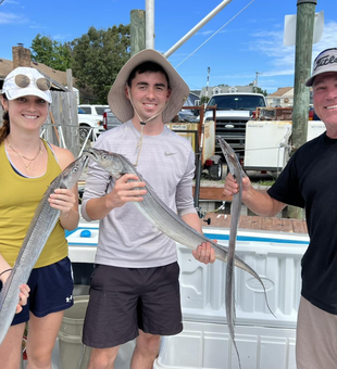 Successful Ribbon Fishing In Virginia Beach 